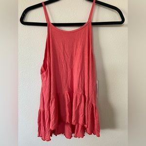 American Eagle Womens Peplum tank